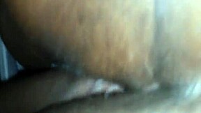 Big ass ebony milf takes intense homemade pounding