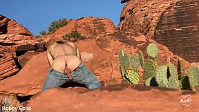 outdoor anal assfucking masturbation in wild exposure