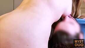 BIG ASS GIRL SMOTHERS STEPDAD WITH MASSIVE TITS IN FACE!