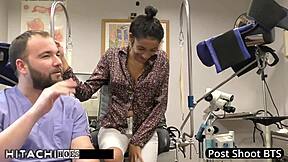 nurse miss mars straps down patient for forced hitachi vibes, making her squirt orgasms non-stop in hospital.