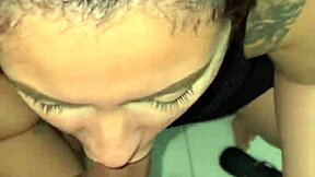 my latina bbw deepthroats swallows tasty monster cock fully