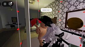 rough hotel sex ends in facial cumshot with exotic gypsy babe