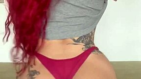 Exhibitionist Prostitute Dirty Talks While Masturbating with Dildo Plugs and Flashing Asshole