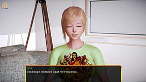 teasing erotic game with homemade amateurs