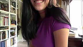 stepdaughter aubrey sinclair tries anal with alex adams big cock in pov rimjob therapy