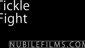 Trembling Petite Blonde Orgasms Riding Stepbrother's Huge Cock Hard