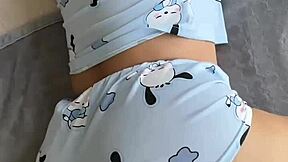 woke up stepsister's wet shaved pussy