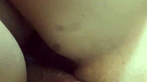 hot babe spreads legs wide for intense sex session