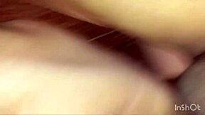 black lover feeds blonde deepthroat blowjob straight to natural tits and ass pounding