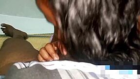 indian housewife gives that steamy closeup blowjob yum