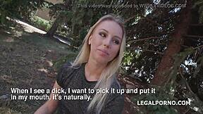 blonde russian kira thorn takes rough 5on1 double anal penetration gaping ass to mouth deepthroat cum facial and swallow