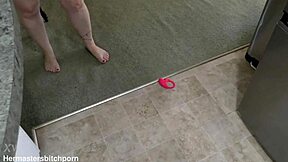 oh fuck this trashy milf squirts hard over cam playing submissive with egg vibrator