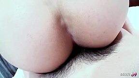 petite japanese 18+ teen with tiny tits and ass seduces uncle for rough defloration and massive facial cumshot