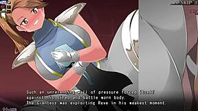 yume the huge tall giantess overpowers and defeats her tiny foe in epic struggle