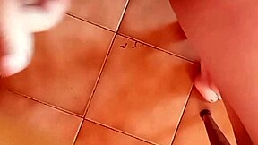 super relaxed brunette slowly grinds her swollen pregnant pussy in slow motion closeup