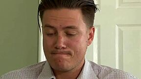 Amateur babe bends over for deepthroat then doggystyle anal with shaved pussy tattoo