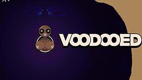 little puck hands over her voodoo fuck doll for total squirting control