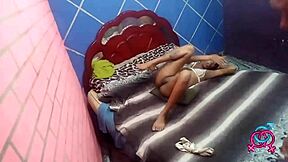 Skinny latina teen bends over for intense anal doggystyle pounding