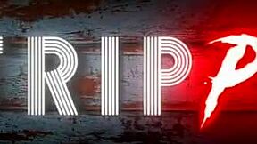 blonde alex kane's teasing striptease leads to interracial blowjob