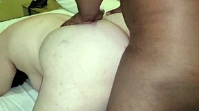 horny wife takes epic deepthroat then her pink pussy gets hammered