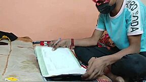 Hey, that desi village student hammered his tuition teacher's pussy hard.