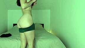 petite brunette stretches pussy in pov sport teacher roleplay orgasm