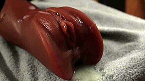 gobbling sweet cum down her throat 💦😋