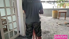 Bound Blonde Slave Chained Outdoor For Rough Doggystyle Creampie Punish