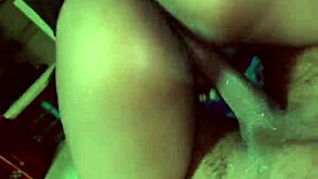 Phat Ass Latina Bounces on Big Black Cock in Reverse Cowgirl Frenzy