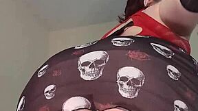 watch me slap this big ass and tits with riding crop all over...