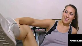 imagine kimber lee stroking your cock with her uggs boots pov