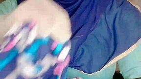 i'm tied up tight in my arab self-bondage thrill