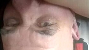 What hides beneath that upper view cunnilingus tease?