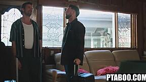 Travel Buddies Rescue Naked Woman with Hardcore Anal in Airbnb