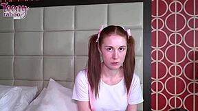 redhead ellie murphy asks seth for 4some sex tips then gets fucked deep