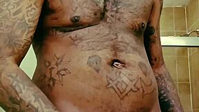 did young 18+ starbrazy's huge bbc grow bigger in prison vs nubrazy bodybuilder cum