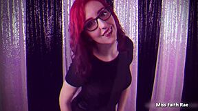 goth goddess loser lovespell humiliates loser in emo shorts pov