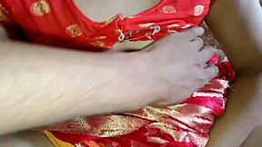 Beautiful Indian bride gets hardcore fucked by dever at country ranch