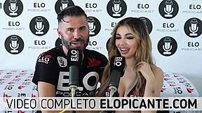 Elo Podcast Sucks Veve Valencia's Tits in Spanish Interview