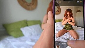 Stepsister Poses for Pics Then Cheats Boyfriend with Bent-Over Fuck