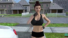 Young stud assfucks big tit milf mother-in-law while hubby watches!