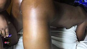 madam's juicy pussy gets licked deep in doggy by her wet girlfriend