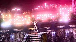 Meiko's Massive Tits and Ass Burst Out in Full Nude Cat Costume Mod