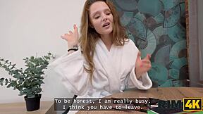 our couple shows my blonde friend how to rim ass right til he cums hard