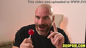 Horny Asian Teen's Petite Pussy Pounded Rough by Neighbor's Monster Cock on Halloween