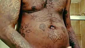 did young 18+ starbrazy's huge bbc grow bigger in prison vs nubrazy bodybuilder cum