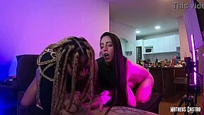 Hey swingers four brazilian asses end in double penetration blowjob cum
