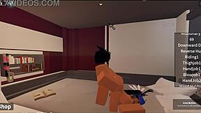 bitch bends over for emo fan's hard doggystyle pounding and creampie finish