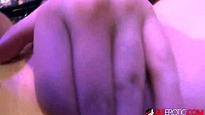 Leya Falcon's Tattooed Body Squirts in Quarantine Toy Play