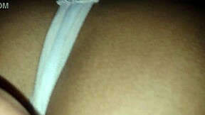 sexy neighbor watches netflix then quick butt cumshot